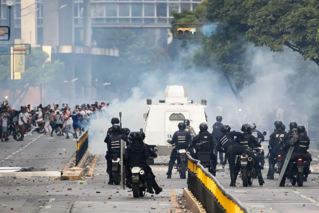 CIDH condena violenta represión en Venezuela