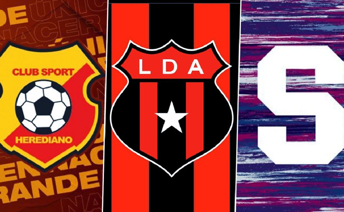 Alajuelense, Herediano y Saprissa: las tres bestias del futbol nacional