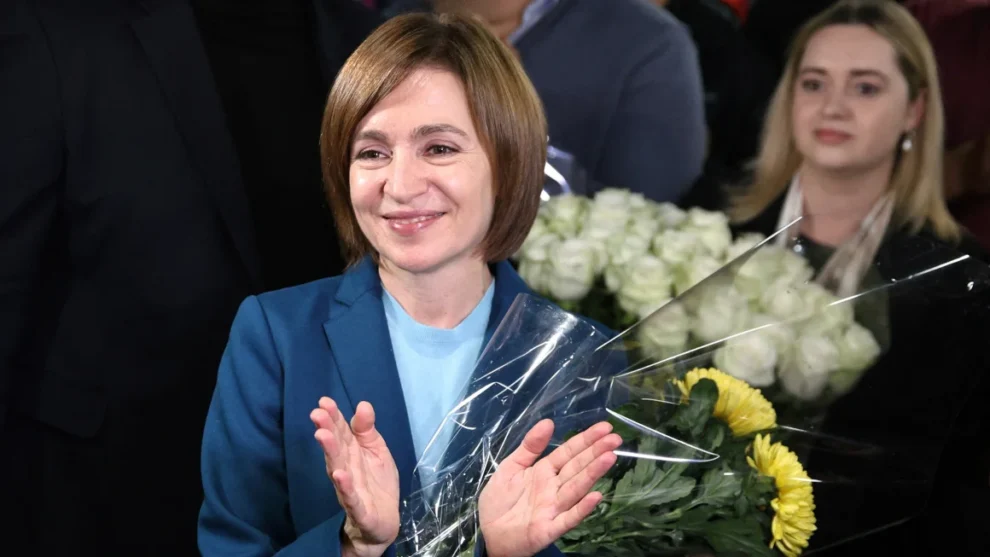 Maia Sandu gana la presidencia en Moldavia