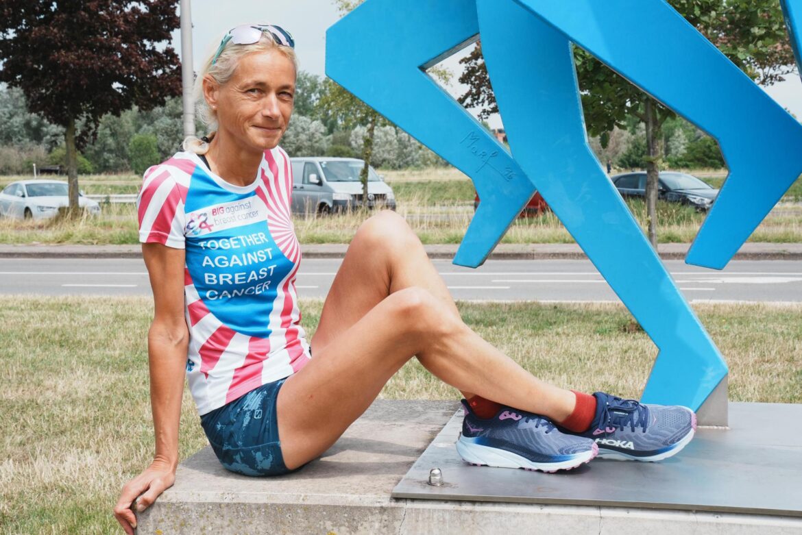 Hilde Dosogne corrió un maratón durante todos los días del 2024