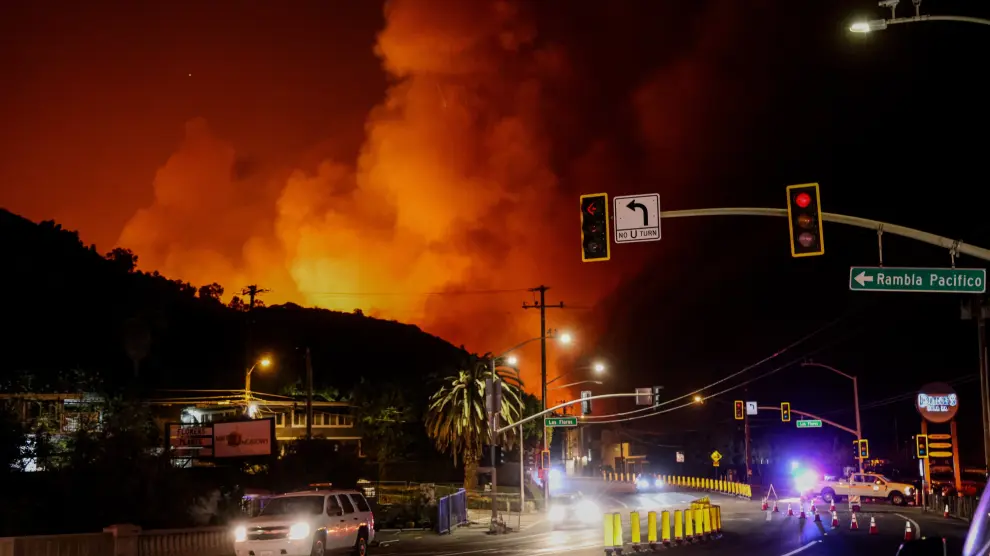 Fuego en California no tiene misericordia