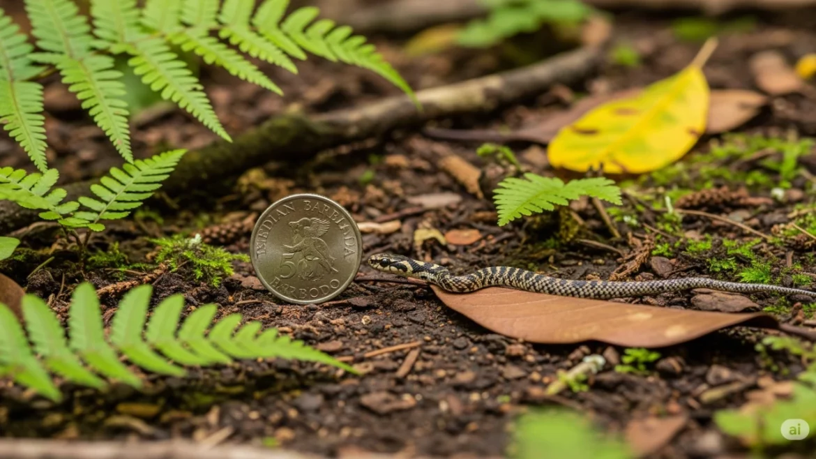 Redescubren en Barbados la serpiente más pequeña del mundo