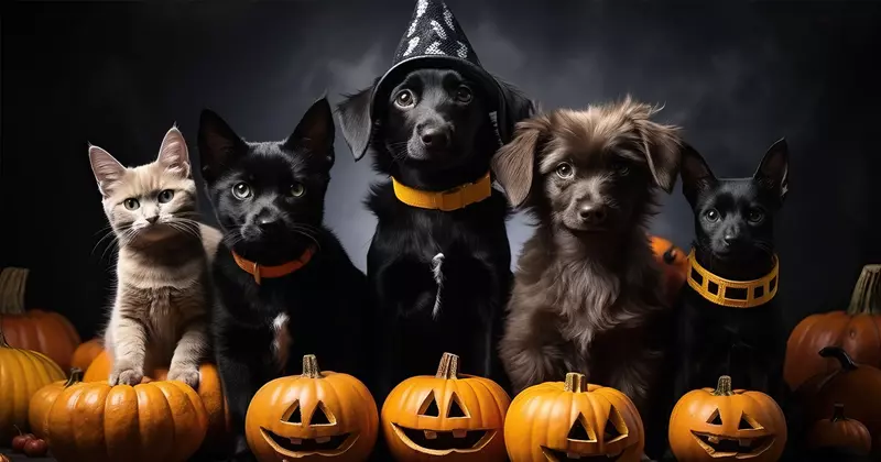 Las mascotas y el «Halloween»