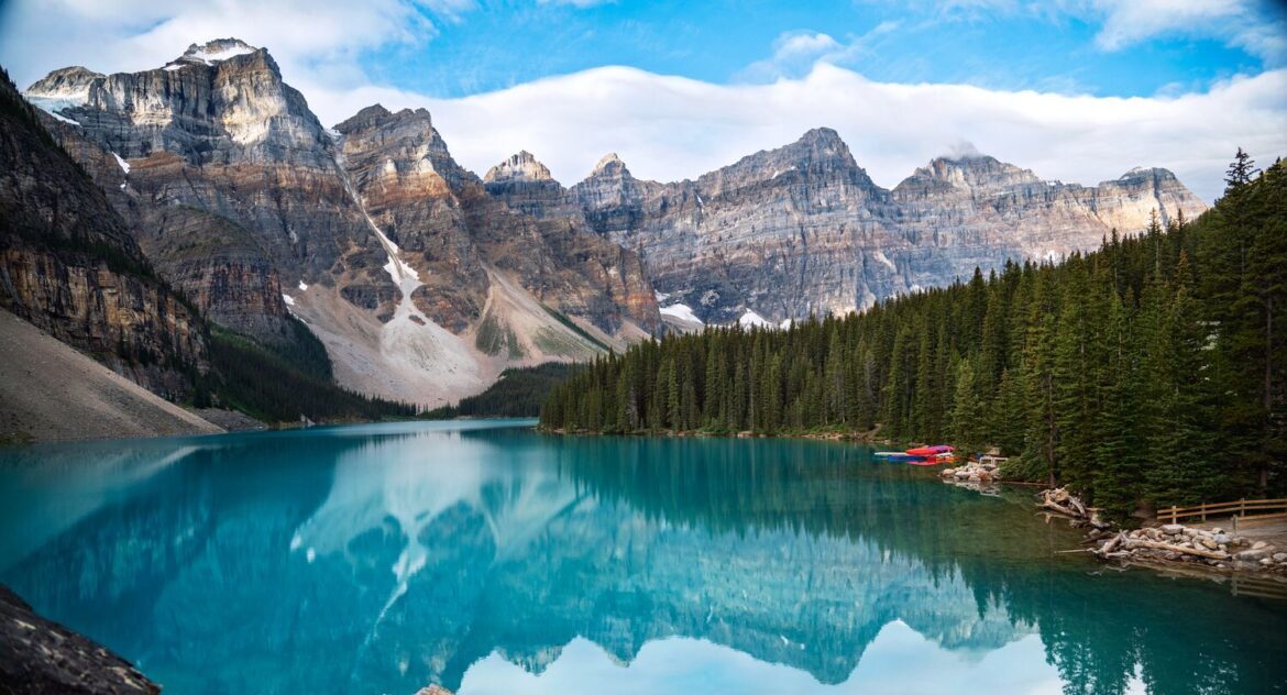 Los lagos rocosos canadienses