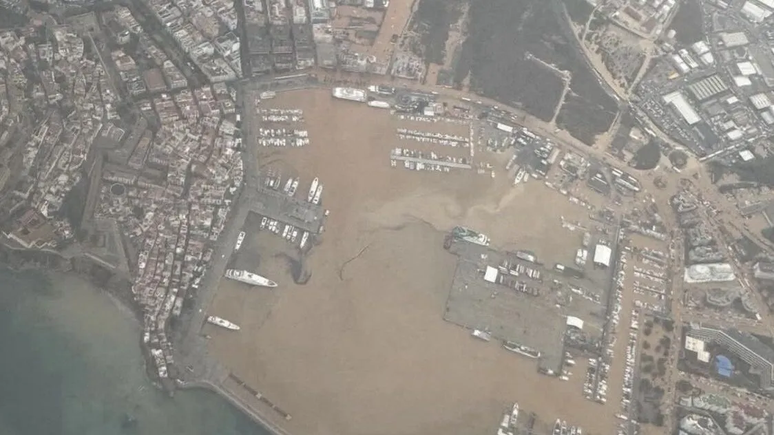 La peor lluvia del siglo deja inundaciones y caos en Ibiza