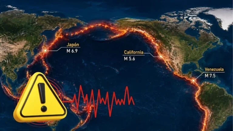 Seguidilla de terremotos sacude al planeta