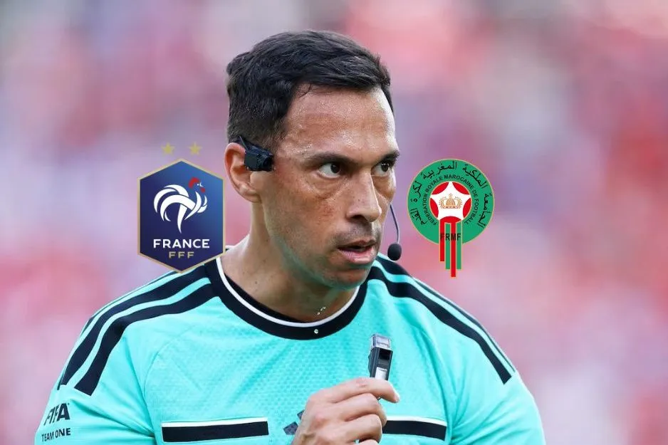 Polémica por los árbitros argentinos designados para Francia-Marruecos