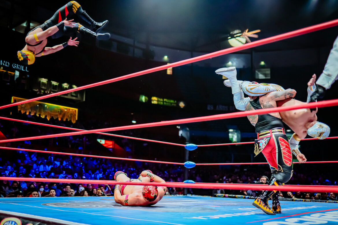 ¡Lucha libre a la vista!