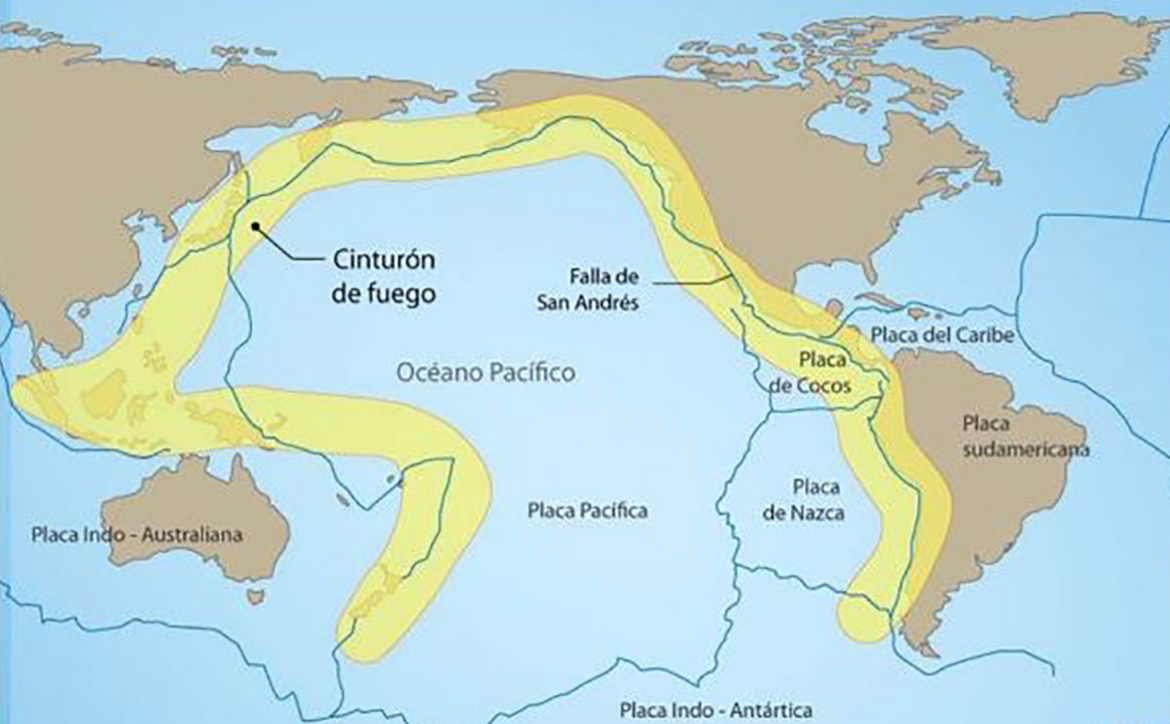 ¿Por qué el 90% de los terremotos del mundo ocurren en el Cinturón de Fuego del Pacífico?
