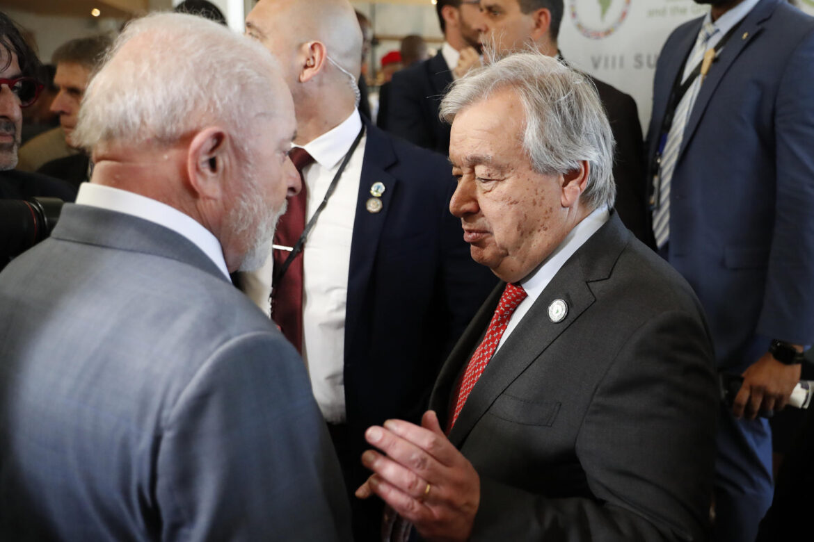 Usted ha sido testigo de los abusos de las superpotencias, le dice Lula a Guterres